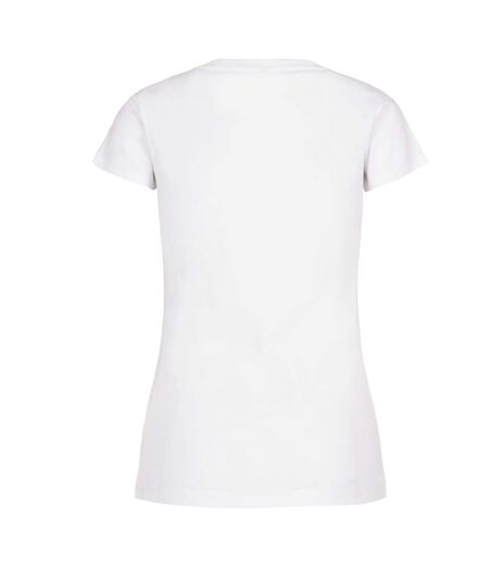 T-shirt basic femme blanc Build Your Brand