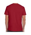 Gildan Mens Soft Style Ringspun T Shirt (Cardinal Red)