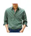 Chemise verte à carreaux homme tommy hilfiger flex poplin-1