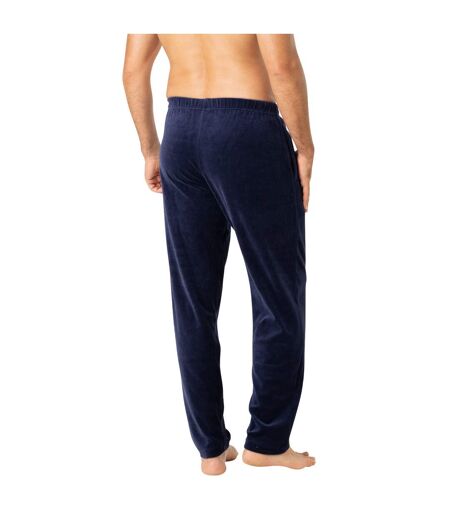 Pyjama long col V velours homme Eminence