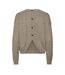 Pull taupe femme vero moda tilda-2