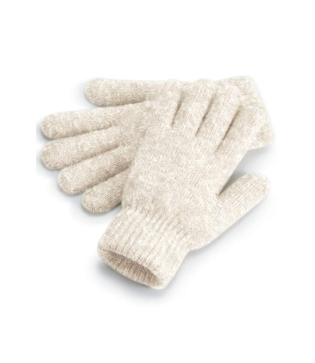 Gants femme taille unique amande Beechfield-1