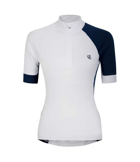 Maillot de cyclisme compassion femme blanc / denim sombre Dare 2B