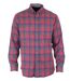 Chemise à carreaux manches longues en Coton gratté CH2002A-1