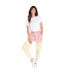 Womens/ladies Smile Lounge Pants Multicoloured PJ Salvage-1