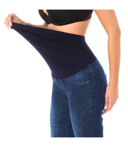 Maternity long denim pants style legging 2071 women