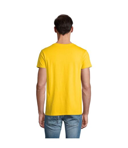T-shirt Crusader Homme Jaune Or SOLS