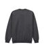 Unisex Adult Softstyle Fleece Midweight Sweatshirt Heather Black Gildan-2