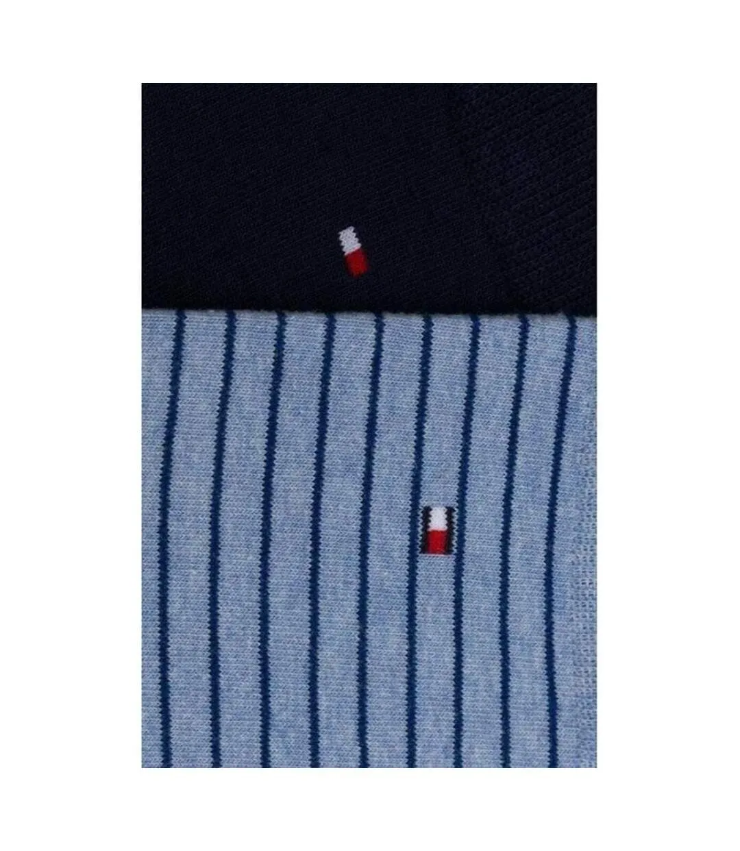 Chaussettes Motif/style Uni Homme Bleu Marine Bleu Tommy Hilfiger-2