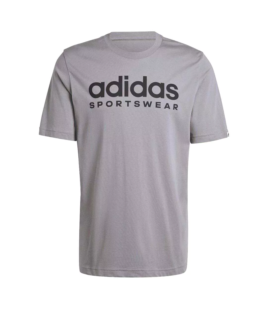 T-shirt Sportswear Homme Gris Adidas-2