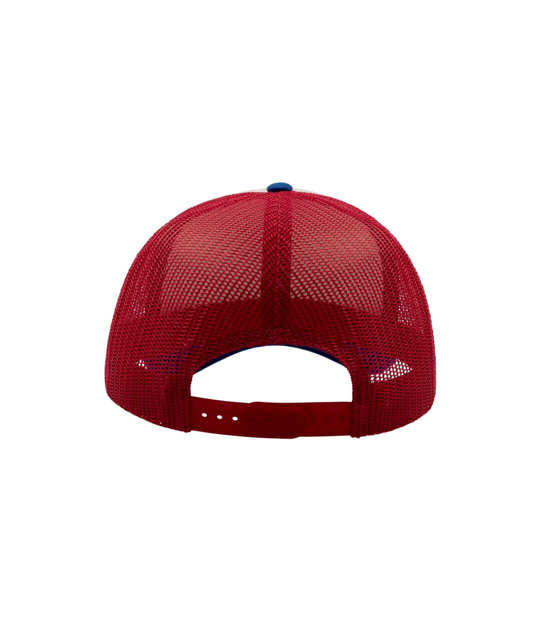 Casquette style trucker rapper mixte bleu / blanc / rouge Atlantis-2