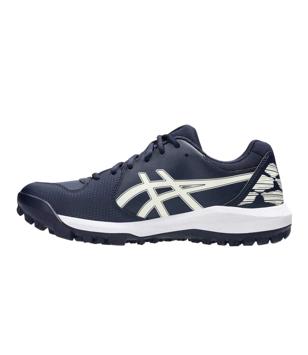 Chaussures Motif/style Domaine Lethal Homme Bleu Nuit Crème Asics-3