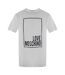 T-shirt Motif/style Logo Rectangulaire Homme Blanc Love Moschino-1