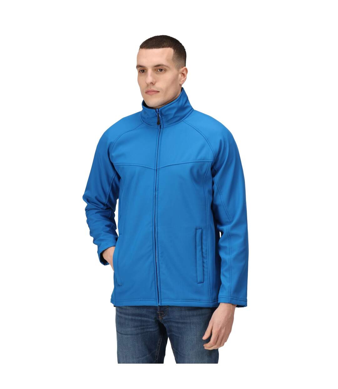 Uproar veste softshell coupe-vent homme bleu Regatta-3