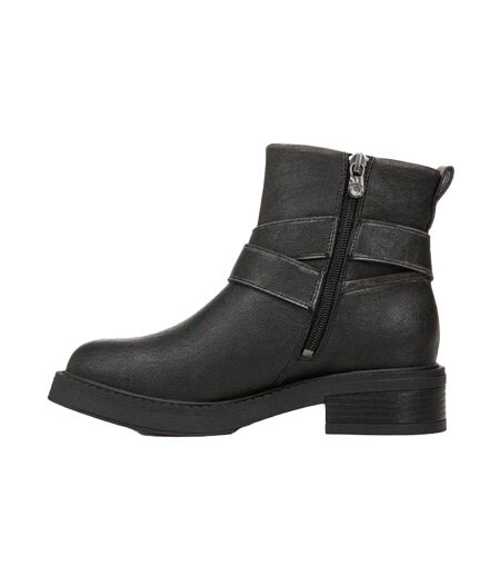 Bottes De Motard Vella Femme Noir Blowfish Malibu