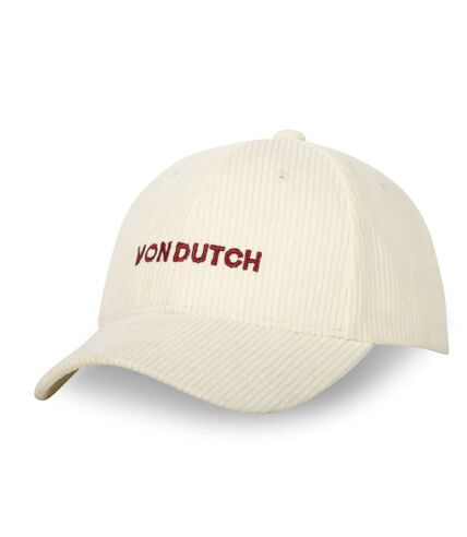 Casquette homme Baseball en velours cotelé et broderie Velvet Vondutch