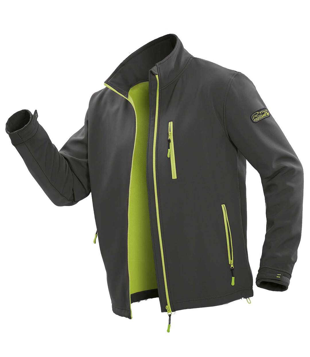 Blouson Softshell Doublé Micropolaire-2