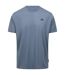 Haut De Sport Uni Manches Courtes Landford Homme Bleu Gris Trespass-2