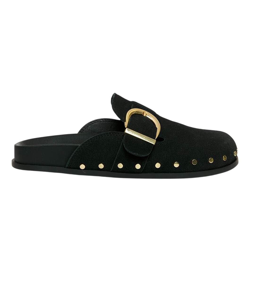 Mules Urbania Femme Noir Threadbare-1