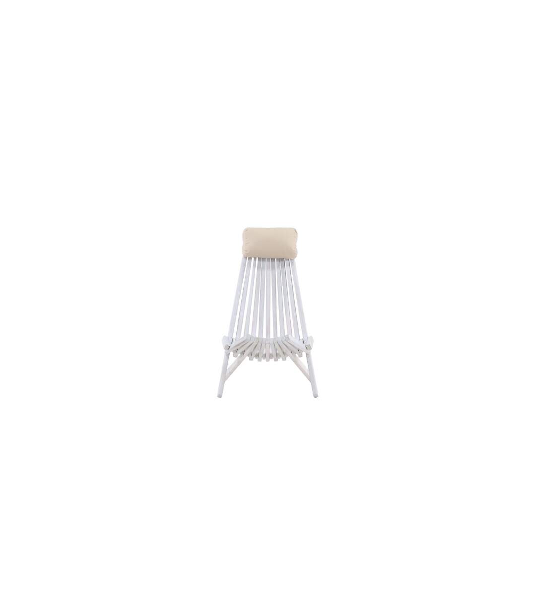 Fauteuil de Jardin Design Maja 79cm Blanc-2