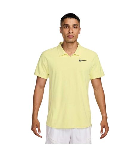 Mens Oz Open Polo Shirt Green Ash Nike