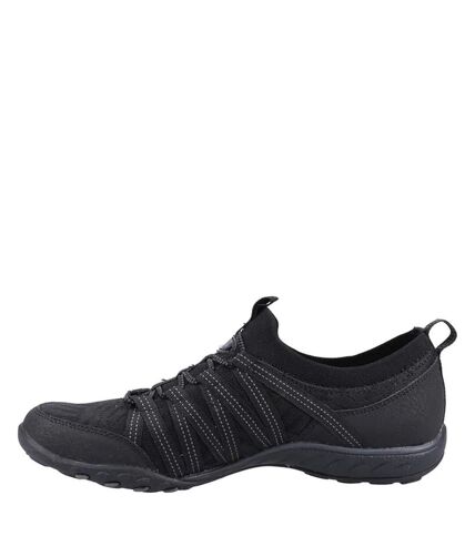 Skechers Womens/Ladies Breathe Easy Sneakers (Black) - UTFS9688