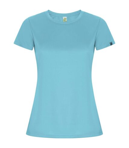 T-shirt imola femme turquoise vif Roly Roly