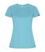 Womens/ladies imola sports t-shirt turquoise Roly