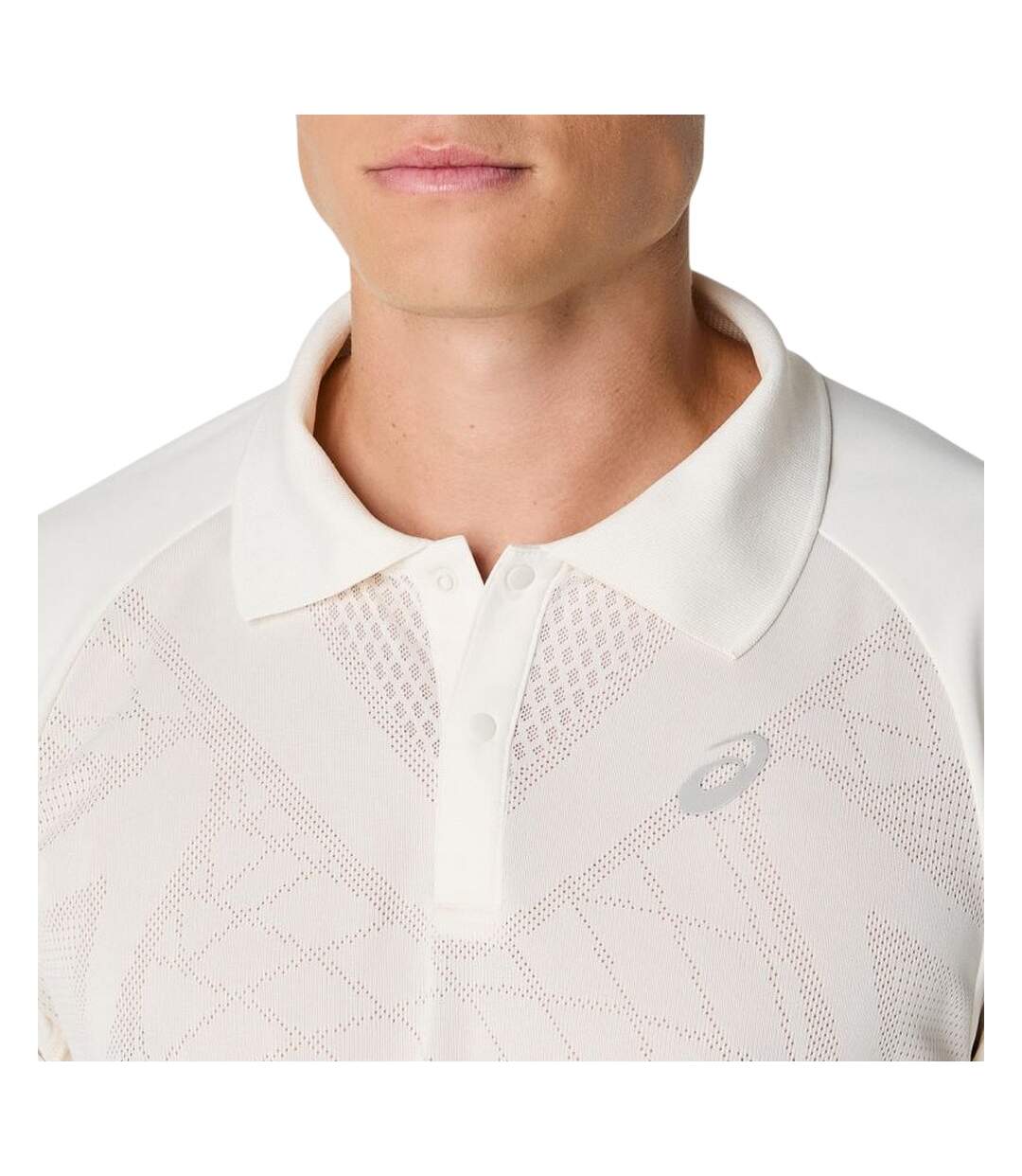 Polo Match Actibreeze Homme Crème Asics-4