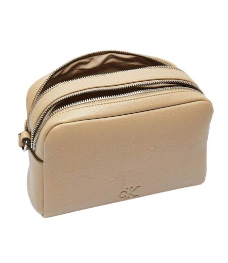 Sac à bandoulière beige femme calvin klein jeans ultralight - taille unique