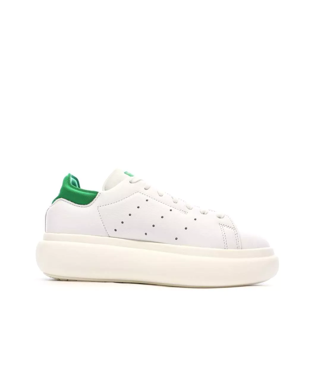 Baskets blanche/verte femme adidas stan smith-2