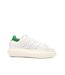 Baskets blanche/verte femme adidas stan smith-2