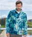 Men's Tie-Dye Fleece Pullover - Quarter-Zip