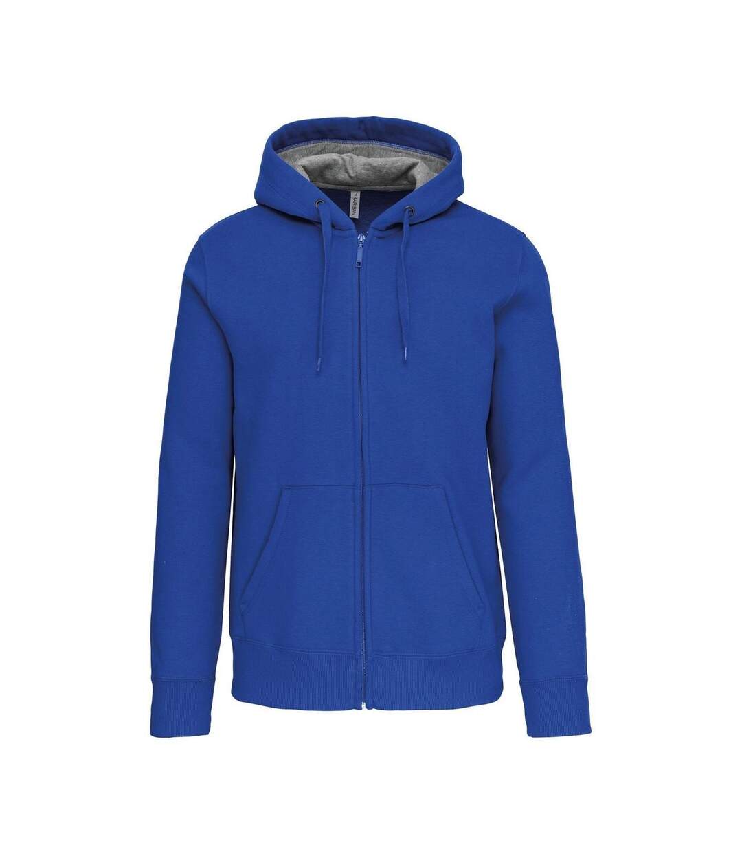 Veste zippée à capuche - Homme - K444 - bleu roi-2