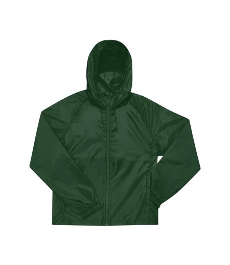 Coupe-vent #reset Adulte Vert Bouteille B&C