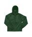 Coupe-vent #reset Adulte Vert Bouteille B&C-1