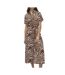 Robe blanc/noir à motifs femme vero moda joy-1