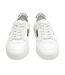 Mens Gary Logo Leather Tennis Trainers White Boss-3