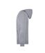 Sweat À Capuche Homme Gris Chiné James And Nicholson-4