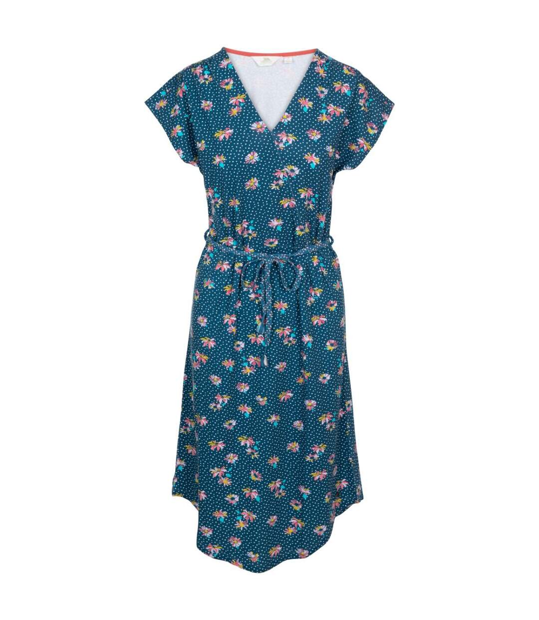 Trespass Womens/Ladies Una Casual Dress (Cosmic Blue Print)