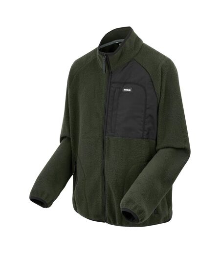 Veste Polaire Frankie Homme Kaki Foncé Regatta
