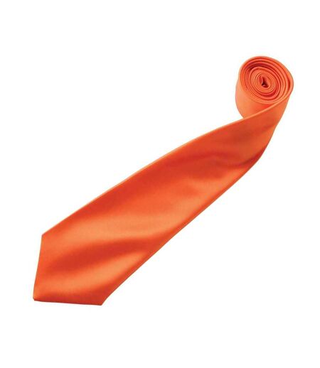 Cravate Unie Homme Taille Unique Terracotta Premier