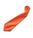 Cravate Unie Homme Taille Unique Terracotta Premier-2