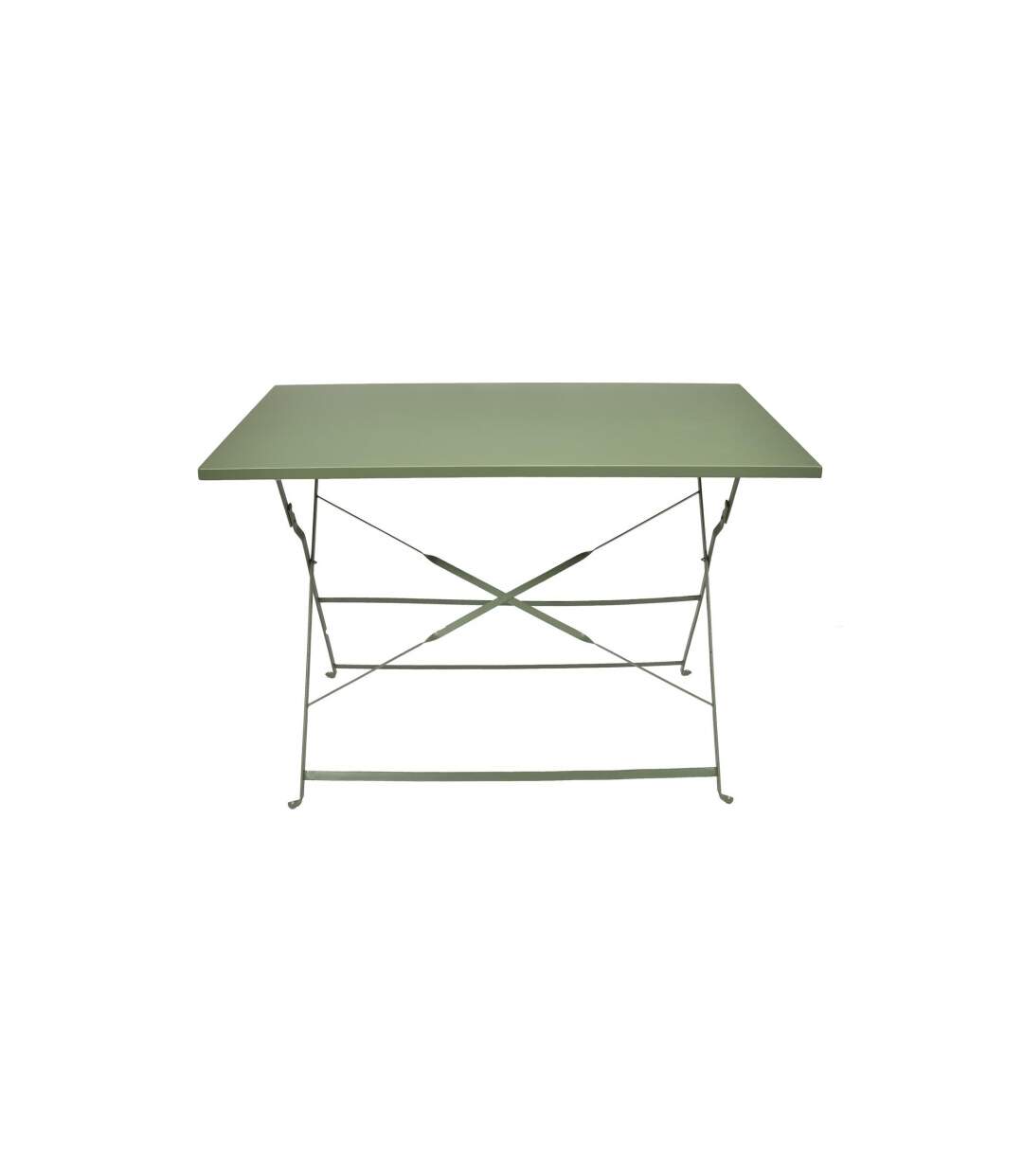 Table de Jardin Pliante Palerme 110cm Kaki-2