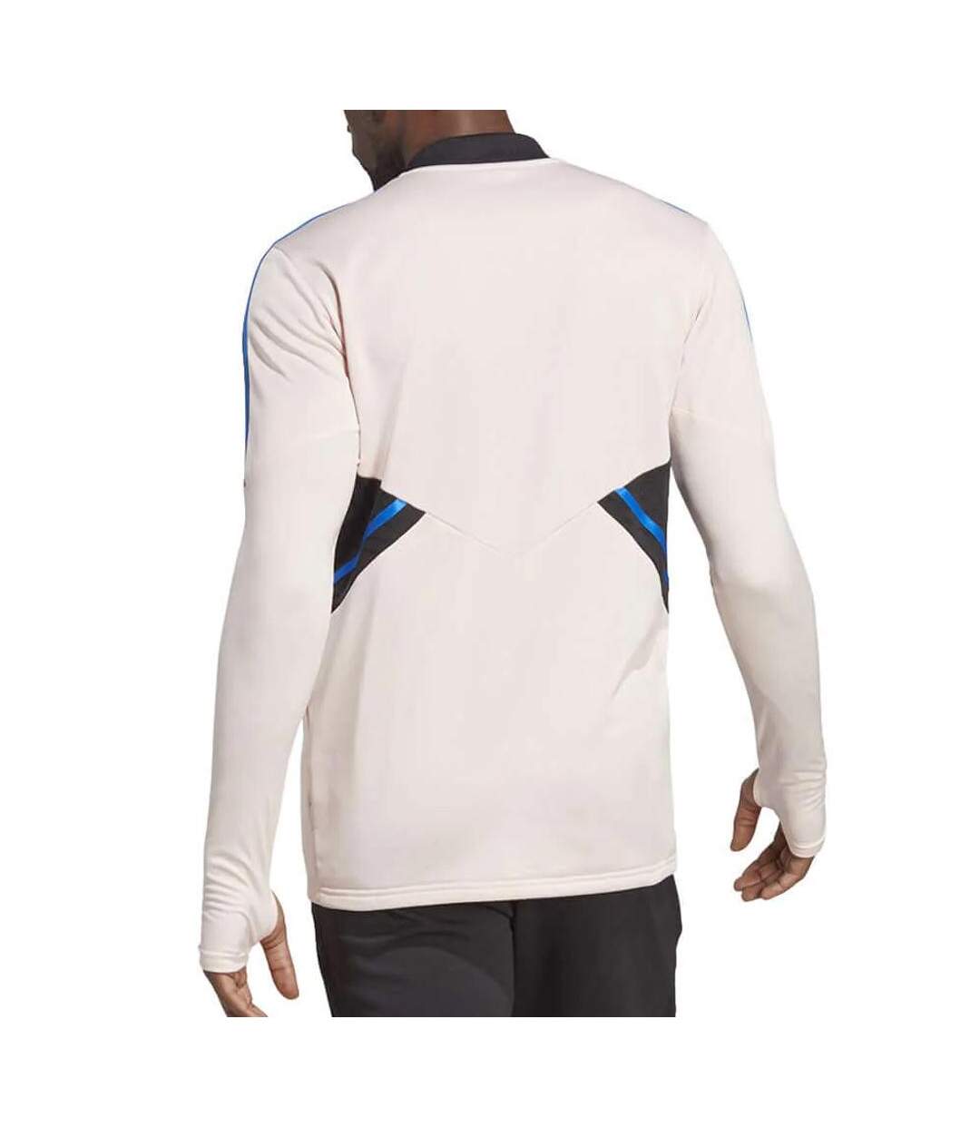 Manchester united sweat training rose homme adidas 22/23 - l-2