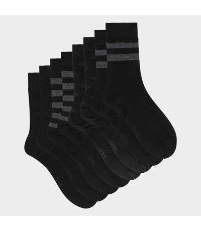 Lot de 4 paires de chaussettes rayées ECODIM