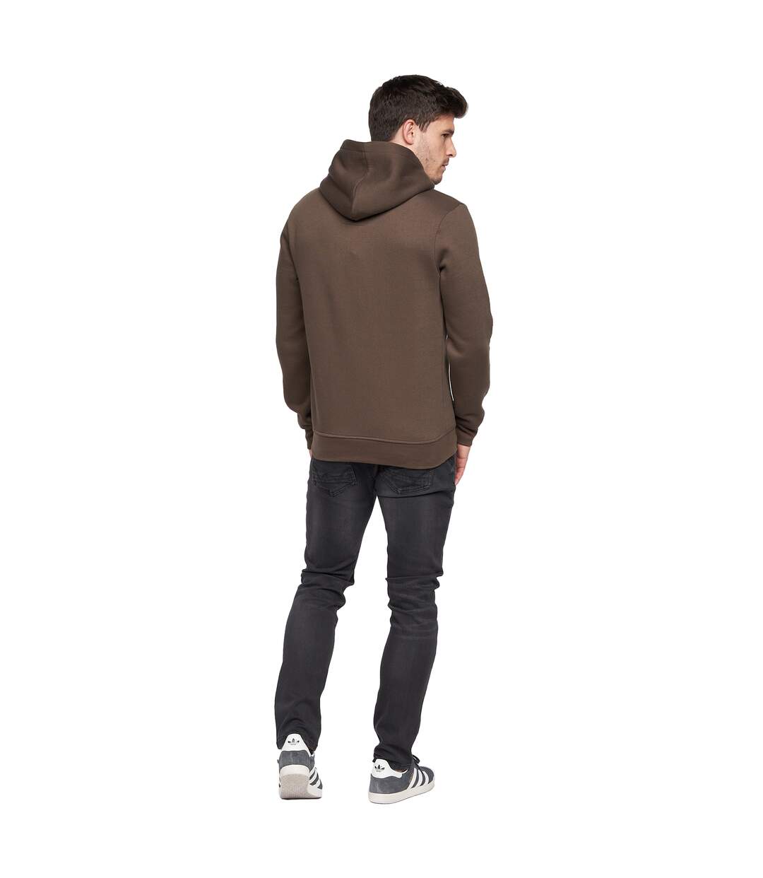 Sweat à capuche quantain homme marron Duck and Cover-2