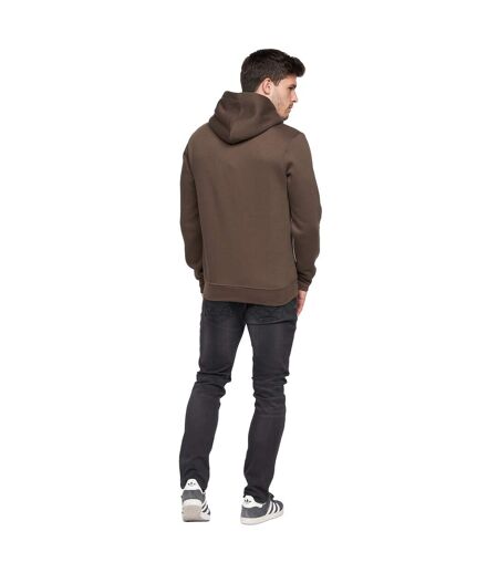 Sweat à capuche quantain homme marron Duck and Cover