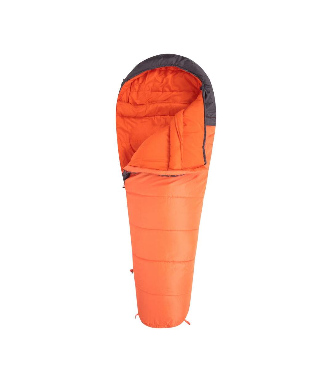 Sac de couchage summit 215 cm orange / noir Mountain Warehouse-2