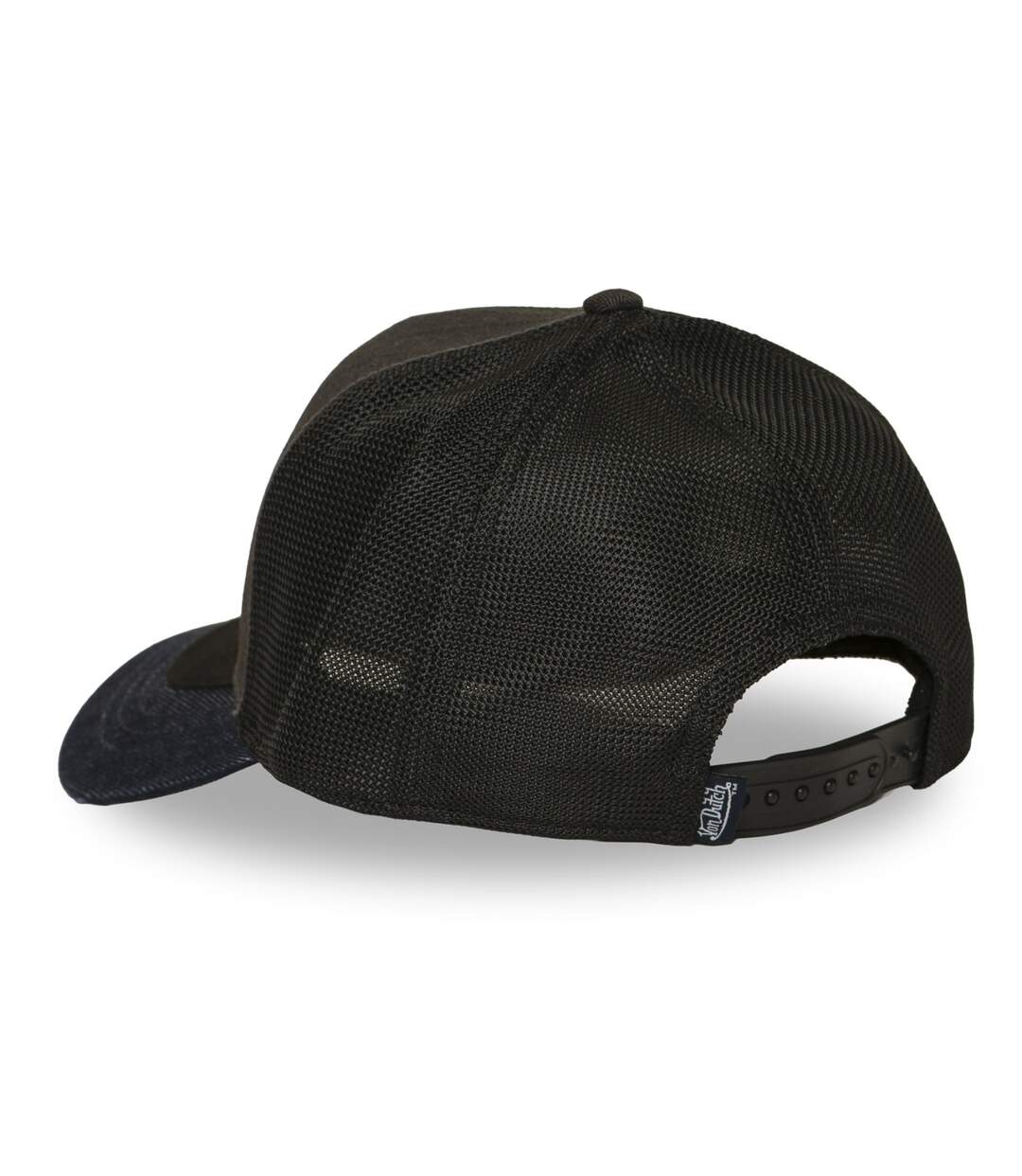 Casquette trucker filet premium avec patch et visière bimatière Shiel Vondutch-5